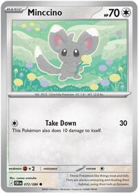 Minccino (072/086) [ME04: Chaos Rising]