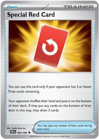 Special Red Card - 082/086 (082/086) [ME04: Chaos Rising]