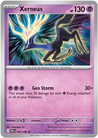 Xerneas - 042/086 (042/086) [ME04: Chaos Rising]