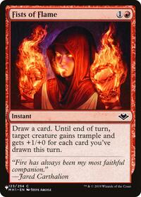 Fists of Flame (MH1) (123) [The List Reprints]