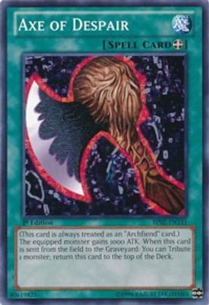 Axe of Despair (BP02-EN131) - Battle Pack 2: War of the Giants Unlimited