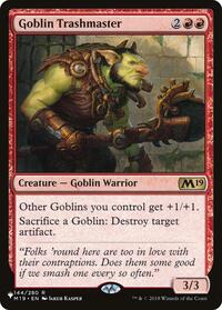 Goblin Trashmaster (144) [The List Reprints]