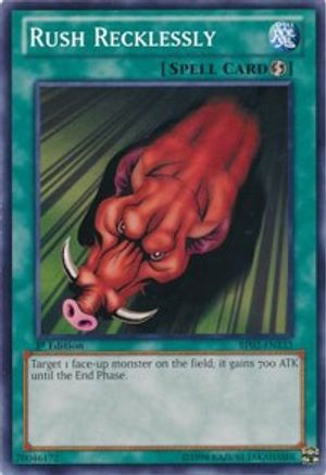 Rush Recklessly (BP02-EN133) - Battle Pack 2: War of the Giants 1st Edition