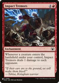 Impact Tremors (MOC) (285) [The List Reprints]