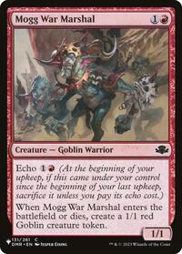 Mogg War Marshal (DMR) (131) [The List Reprints]