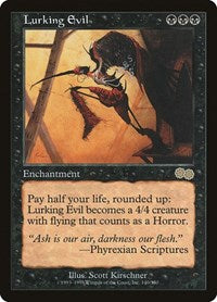 Lurking Evil (140) [Urza's Saga]
