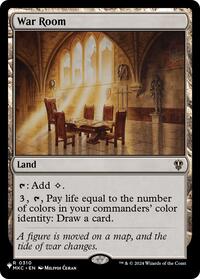 War Room (MKC) (310) [The List Reprints]