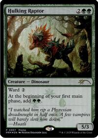 Hulking Raptor (7) [Media Promos]