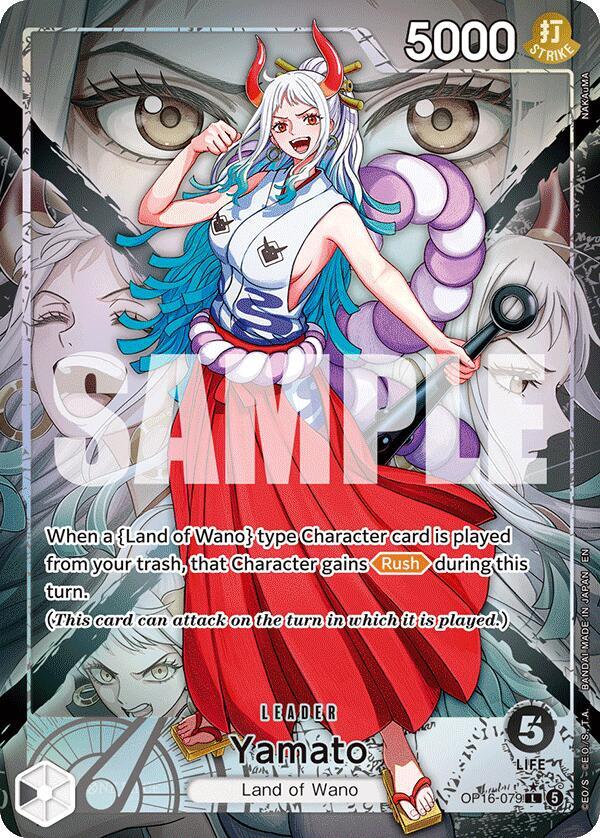 Yamato (079) (Alternate Art) (OP16-079) [The Time of Battle]
