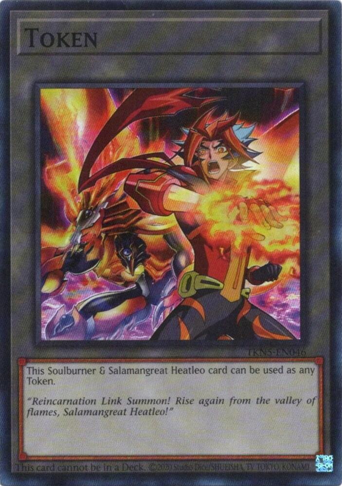 Token: Soulburner & Salamangreat Heatleo [Blazing Dominion]