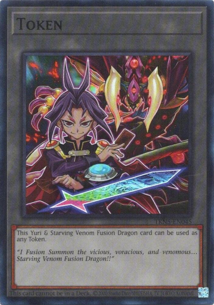 Token: Yuri & Starving Venom Fusion Dragon [Blazing Dominion]