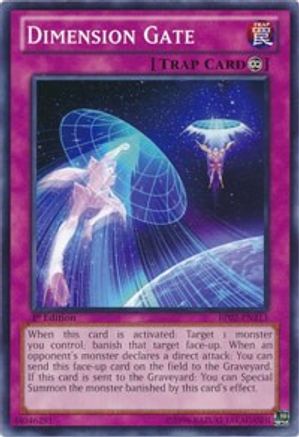 Dimension Gate (BP02-EN213) - Battle Pack 2: War of the Giants 1st Edition