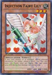Injection Fairy Lily (Mosaic Rare) (BP02-EN018) [Battle Pack 2: War of the Giants]