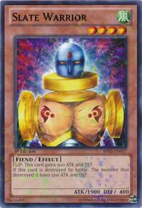 Slate Warrior (Mosaic Rare) (BP02-EN027) [Battle Pack 2: War of the Giants]