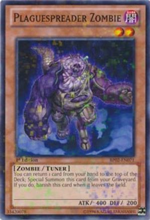 Plaguespreader Zombie (Mosaic Rare) (BP02-EN071) - Battle Pack 2: War of the Giants 1st Edition