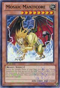 Mosaic Manticore (Mosaic Rare) (BP02-EN073) [Battle Pack 2: War of the Giants]