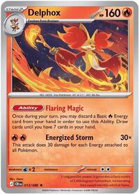 Delphox - 013/086 (Non-Holo) (013/086) [Deck Exclusives]