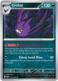 Crobat - 051/086 (Non-Holo) (051/086) [Deck Exclusives]