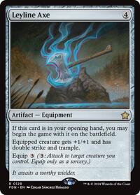 Leyline Axe (129) [Promo Pack: Lorwyn Eclipsed]