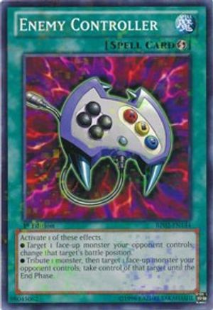 Enemy Controller (Mosaic Rare) (BP02-EN144) - Battle Pack 2: War of the Giants 1st Edition