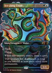 Ice-Fang Coatl (0171) (Rainbow Foil) (171) [Secret Lair Drop Series]