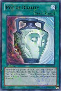 Pot of Duality (Mosaic Rare) (BP02-EN160) [Battle Pack 2: War of the Giants]