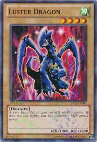 Luster Dragon (Mosaic Rare) (BP02-EN001) [Battle Pack 2: War of the Giants]