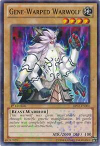 Gene-Warped Warwolf (Mosaic Rare) (BP02-EN002) [Battle Pack 2: War of the Giants]