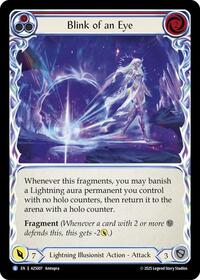 Blink Of An Eye (Red) (AZS007) [Armory Deck: Zyggy]