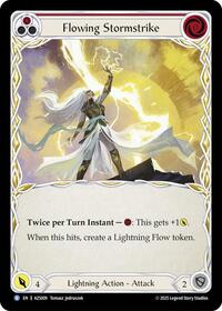 Flowing Stormstrike (Red) (AZS009) [Armory Deck: Zyggy]