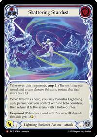 Shattering Stardust (Red) (AZS014) [Armory Deck: Zyggy]