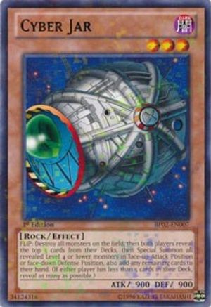 Cyber Jar (Mosaic Rare) (BP02-EN007) - Battle Pack 2: War of the Giants 1st Edition