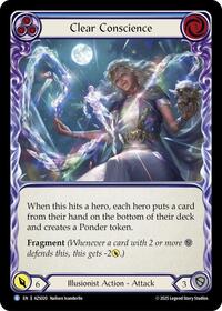 Clear Conscience (Blue) (AZS020) [Armory Deck: Zyggy]
