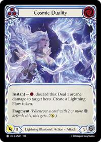 Cosmic Duality (Blue) (AZS021) [Armory Deck: Zyggy]
