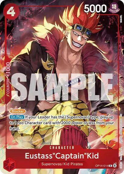 Eustass"Captain"Kid (Premium Card Collection -Best Selection Vol. 6-) (OP14-014) [One Piece Promotion Cards]