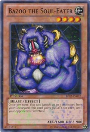 Bazoo the Soul-Eater (Mosaic Rare) (BP02-EN012) - Battle Pack 2: War of the Giants 1st Edition