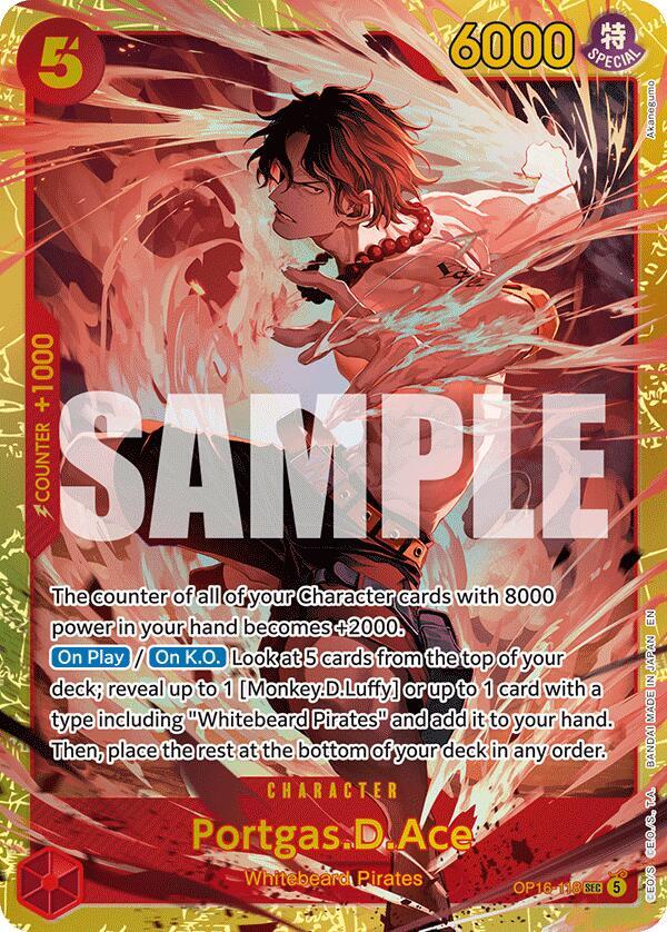 Portgas.D.Ace (118) (OP16-118) [The Time of Battle]