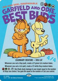 Garfield and Odie, Best Buds - Rin and Seri, Inseparable (2668) [Secret Lair Drop Series]