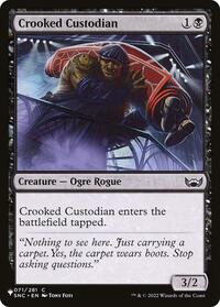 Crooked Custodian (71) [The List Reprints]