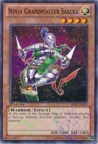 Ninja Grandmaster Sasuke (Mosaic Rare) (BP02-EN029) [Battle Pack 2: War of the Giants]