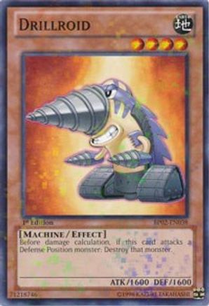 Drillroid (Mosaic Rare) (BP02-EN038) - Battle Pack 2: War of the Giants 1st Edition