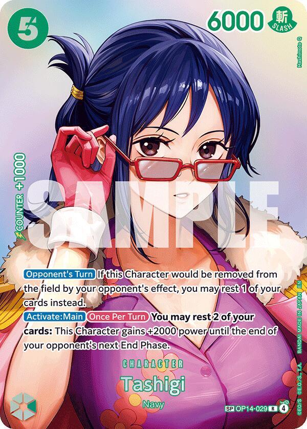 Tashigi (SP) (OP14-029) [The Time of Battle]