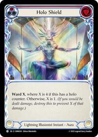 Holo Shield (Red) (OMN030) [Omens of the Third Age]
