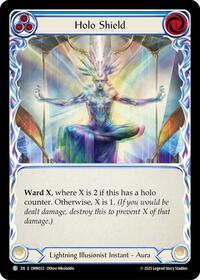 Holo Shield (Blue) (OMN032) [Omens of the Third Age]