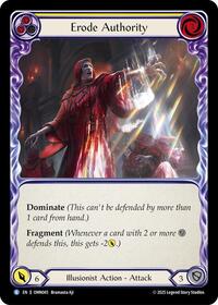 Erode Authority (Yellow) (OMN045) [Omens of the Third Age]