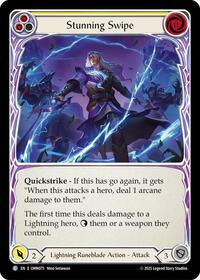 Stunning Swipe (Yellow) (OMN075) [Omens of the Third Age]