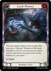 Leech Memory (Red) (OMN091) [Omens of the Third Age]