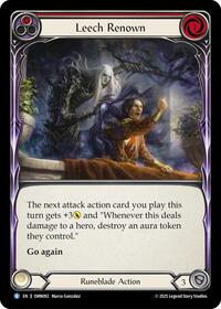 Leech Renown (Red) (OMN092) [Omens of the Third Age]