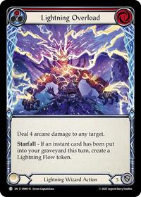 Lightning Overload (Red) (OMN115) [Omens of the Third Age]