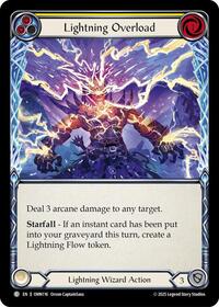 Lightning Overload (Yellow) (OMN116) [Omens of the Third Age]